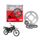 Kit Relação Transmissão Xtz 125 Dia-Frag 02/12 Com Retentor