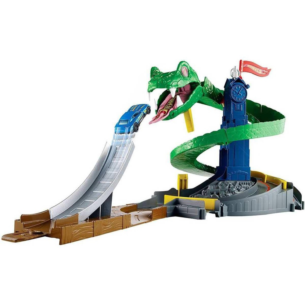 Pista Hot Wheels City - Ataque De Cobra - Fnb20 - Mattel - R$ 208,23