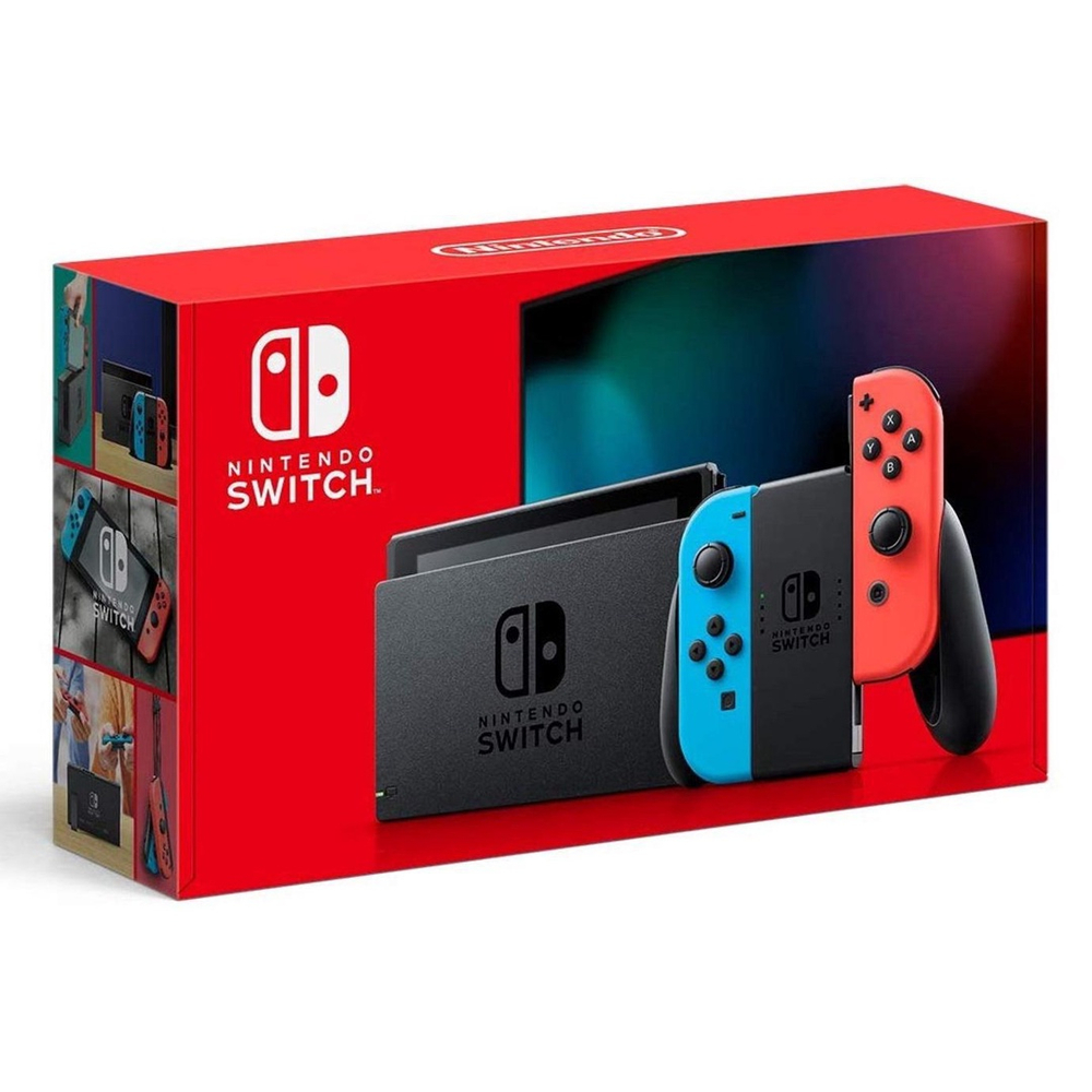 Console Video Game Nintendo Switch De 32 Gb Neon Red E Blue na