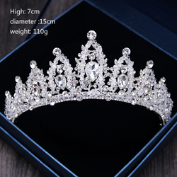 Coroa Tiara Noiva Debutante Prata Luxo Promoção 007 é boa?