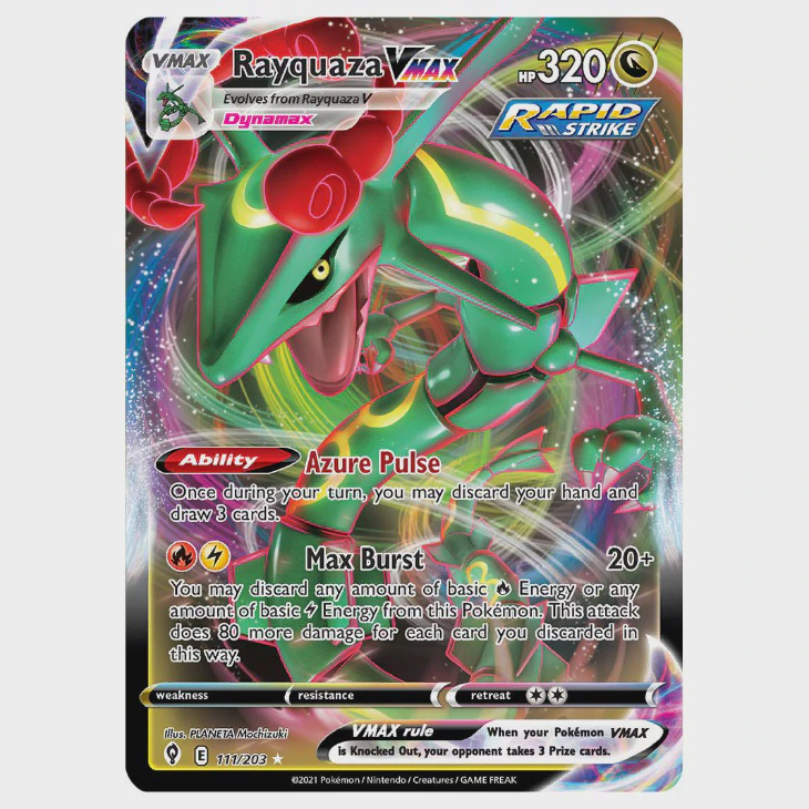 Carta pokemon original e vmax