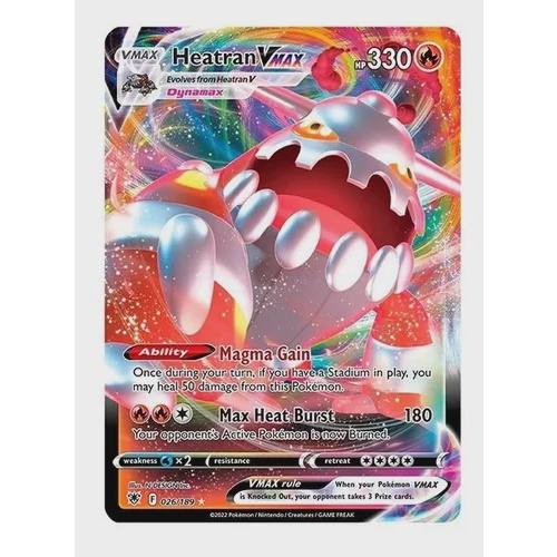 Carta Pokémon Ultra Rara c/ Muita Vida Hp Alto Vmax + Brinde