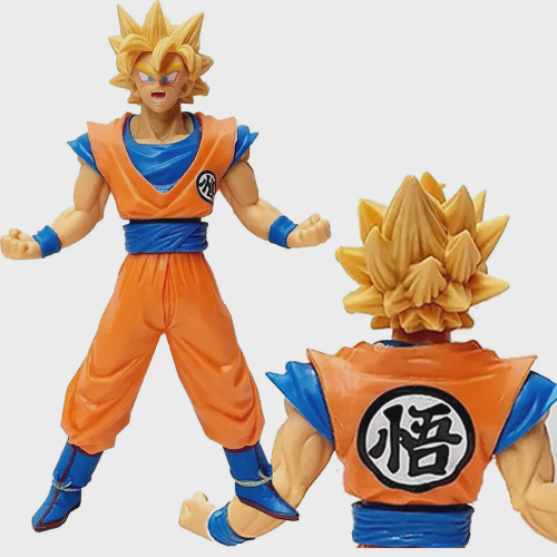 Boneco Dragon Ball Goku ssj Z Super Dragonball Figura Miniatura 18cm em  Promoção na Americanas