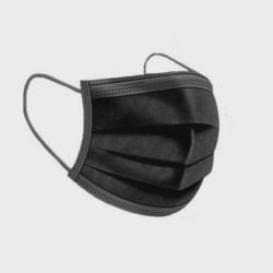 Máscaras Descartável Preta Tripla Com Clips Nasal 50 Unidades Menor preço em Máscaras Descartável Preta Tripla Com Clips Nasal 50 Unidades