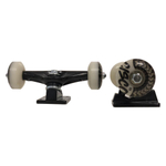 Truck Para Skate Profissional 129Mm + Jogo De Rodas 53Mm