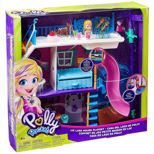 Polly Pocket! Clubhouse Da Polly - GMF81 - Mattel em Promoção na Americanas