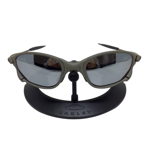 Oculos De Sol Oakley Juliet Original Prata Lente Espelhada