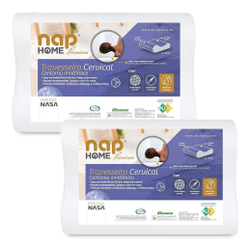 Kit Com 2 Travesseiros Ortopedicos Cervical Nasa - Nap é boa?
