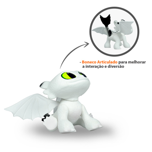 Boneco Dragon Baby Eclipse Dreamworks Vinil Resistente Como Treinar Seu  Dragão Brinquedo Infantil na Americanas Empresas