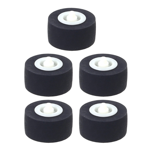 13x6x2mm Black Rubber Bearing Roller Guide Pulley Bearing Wheel Pinch Roller 