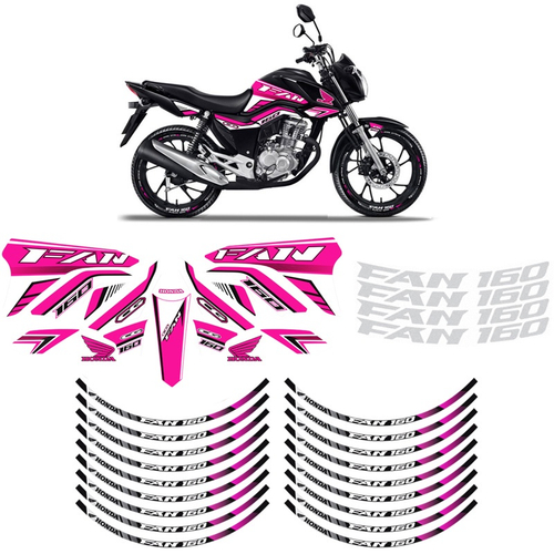 Body Bebê Moto Honda Cb 300 R Rosa