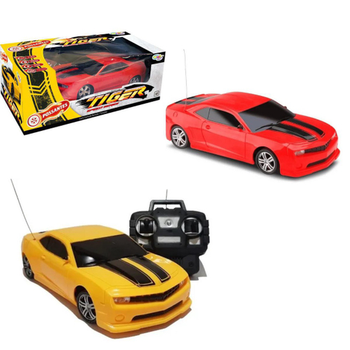 Carro Carrinho Controle Remoto Grande 45 Cm Escala 1:10 Camaro