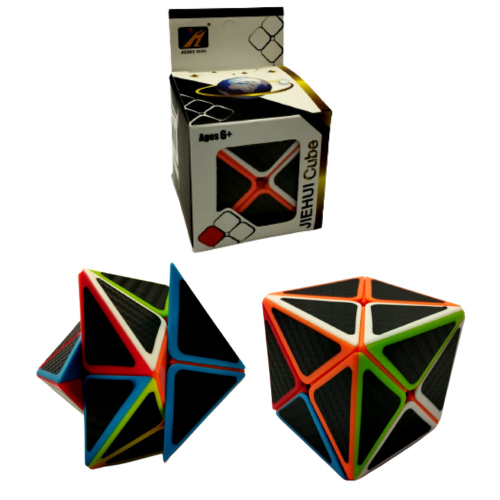 Kit 4 Cubo Mágico 2x2 + 2x2x2 + 3x3x3 + Pirâmide Magic Cube em