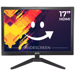 Monitor Led Widescreen 17 Prizi Slim hdmi, vga, 5Ms, Preto - PZ0017MHDMI é boa?