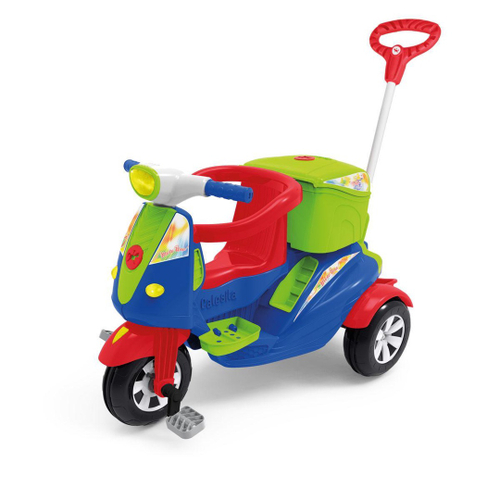 Triciclo Infantil 2 em 1 - Dm Toys - DiverMais