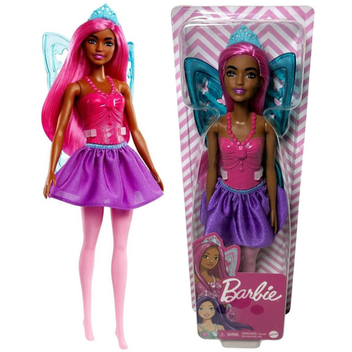 Barbie Dreamtopia Fada Cabelo Rosa - Mattel - Button Shop