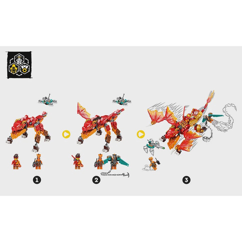 LEGO Ninjago 71762 Dragão do Fogo EVO do Kai - LEGO - Compra na