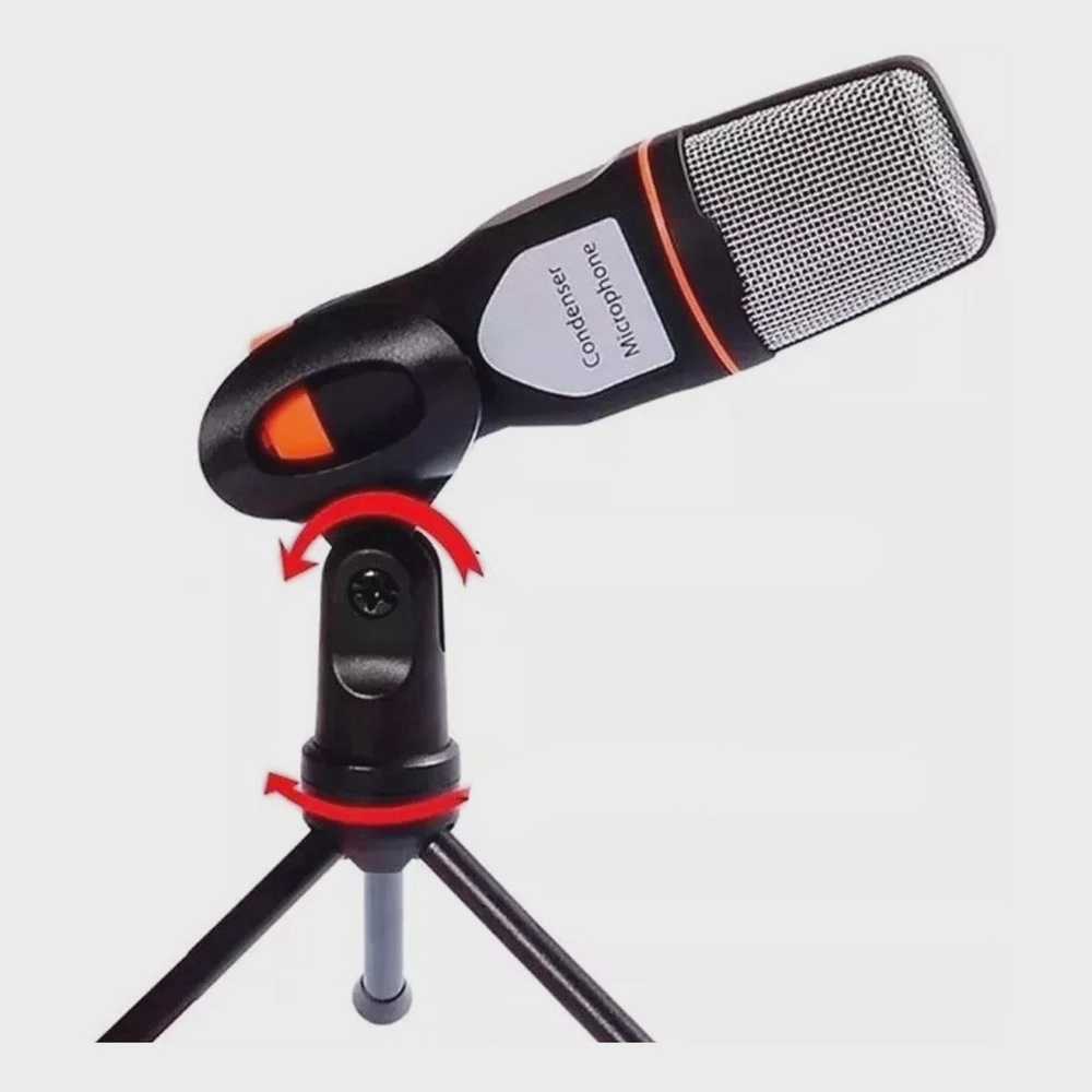 Microfone condensador bm888 no shoptime