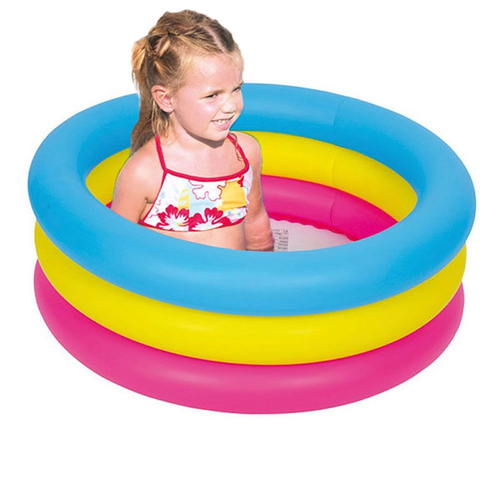 Piscina Infl Vel Infantil Litros Sun Way Piscina Bebe Em Promo O Ofertas Na Americanas