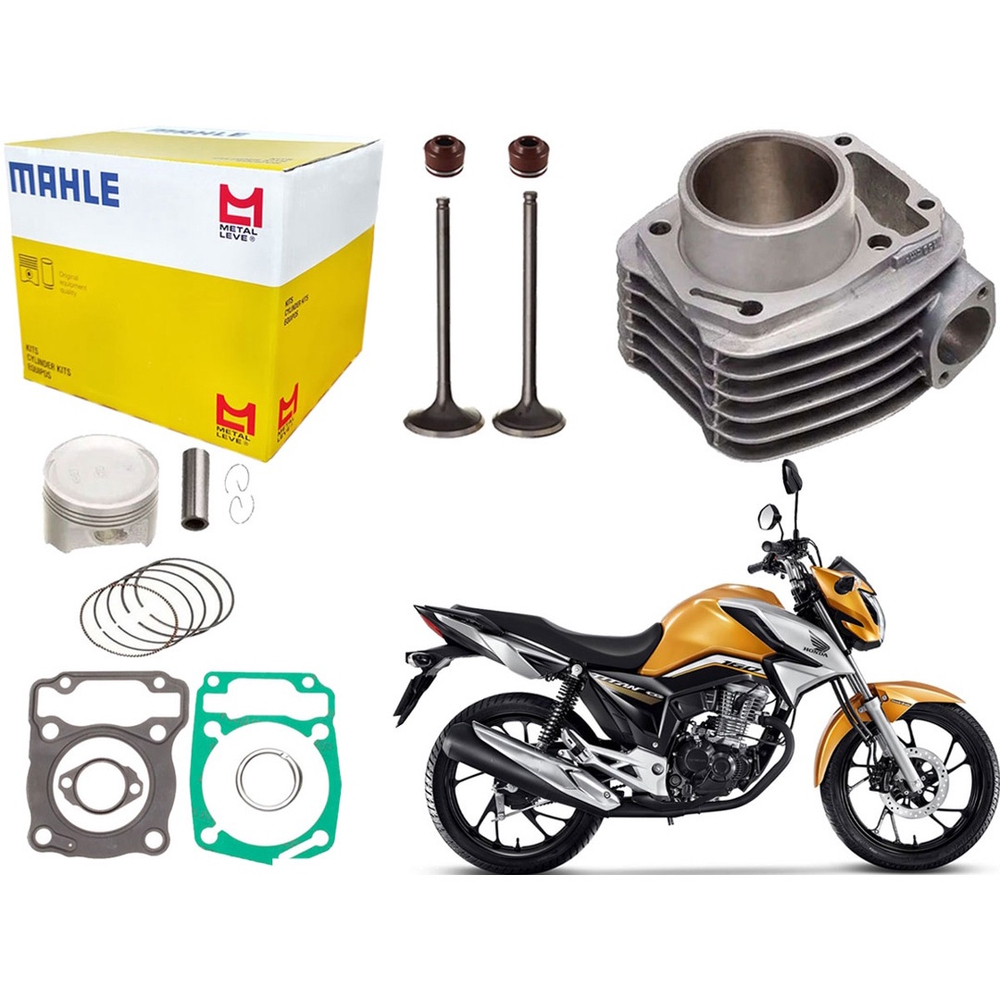 Kit força metal leve junta valvulas cg 160 titan 2020 no Shoptime