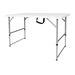 Mesa Dobrável Tipo Maleta 122cm Branco Klimber é boa?