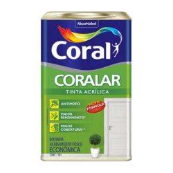 Tinta Fosco Acrílica Coralar Econômico 18L Branco Gelo é boa?