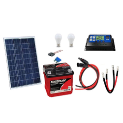 Kit Gerador de Energia Solar Off Grid 30Wp é boa?