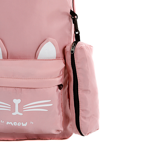 Mochila Fofilhotes Escolar Gato Rosa - Compre Agora