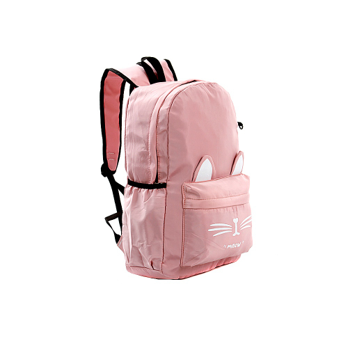 Mochila Fofilhotes Escolar Gato Rosa - Compre Agora