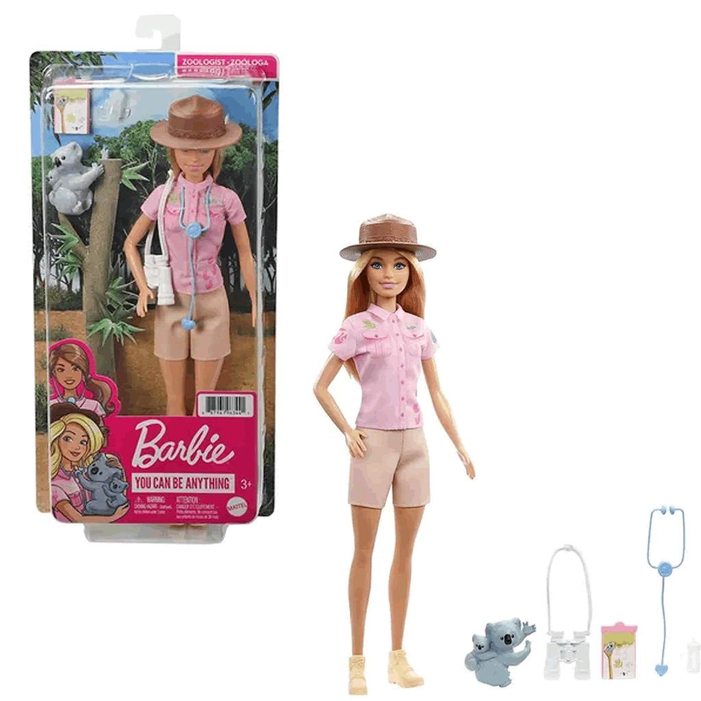 Boneca Barbie Profissões Zoologista Can Be Anything Mattel Submarino