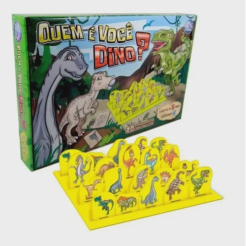 Quem é Você Dino Jogo Dinossauro Tabuleiro em Promoção na Americanas