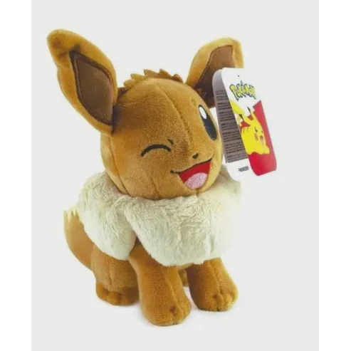 Pelúcia Eevee Ovo Pokémon 30cm - Antialérgico em Promoção na Americanas