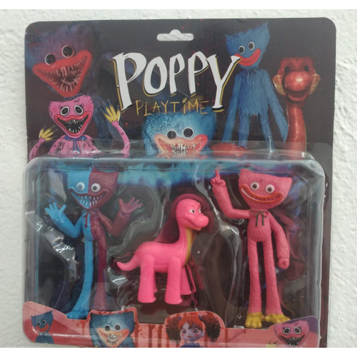 Kit 3 bonecos poppy play time no Shoptime