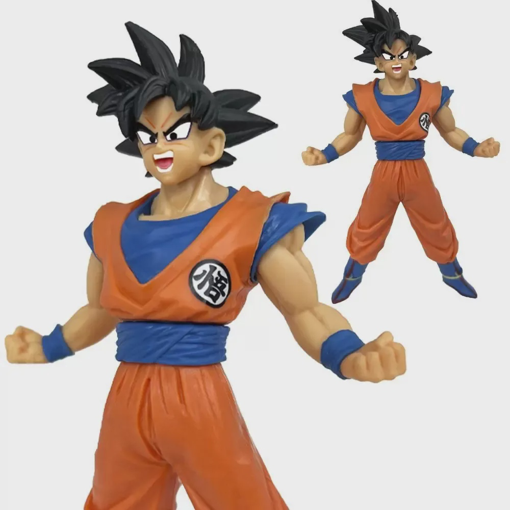 Boneco Dragon Ball Goku Ssj Blue Azul Z Super Dragonball Figura Miniatura  18cm em Promoção na Americanas