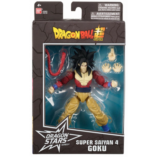 Super Saiyan 4 Goku - Dragon Ball Dragon Stars Bandai - F0075-3 - Fun na  Americanas Empresas