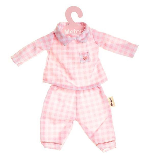 Roupa de Boneca Pijama Rosa - Metoo - Baby Center