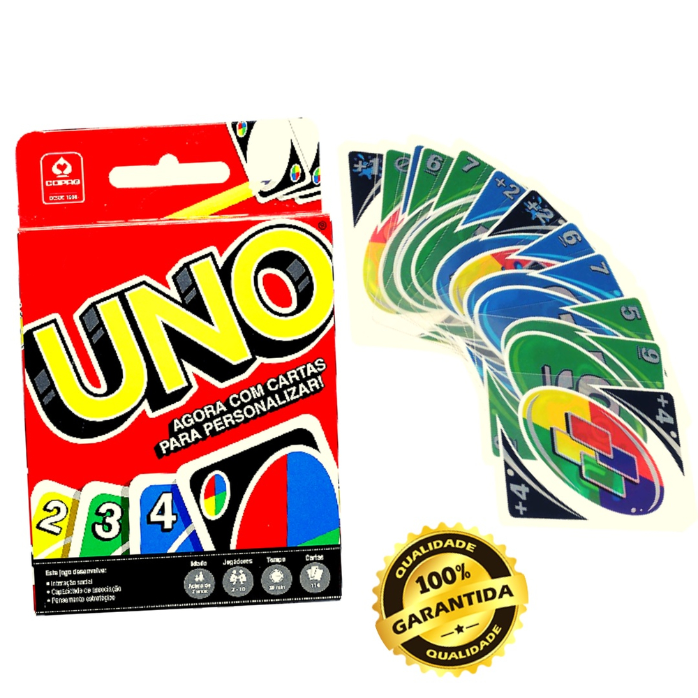 Jogo Uno 108 Cartas