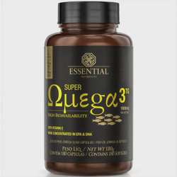 Super Omega 3 (180 Cápsulas) - Essential Menor preço em Super Omega 3 (180 Cápsulas) - Essential