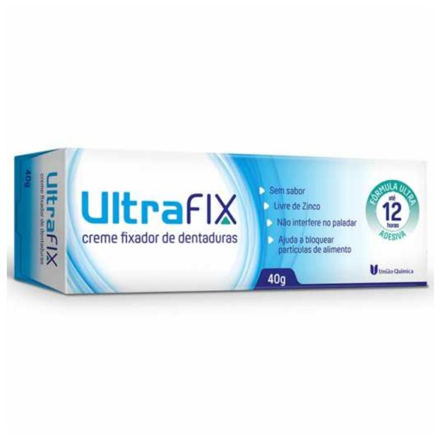 Ultrafix Creme Fixador De Dentaduras Sem Sabor 20g | Submarino