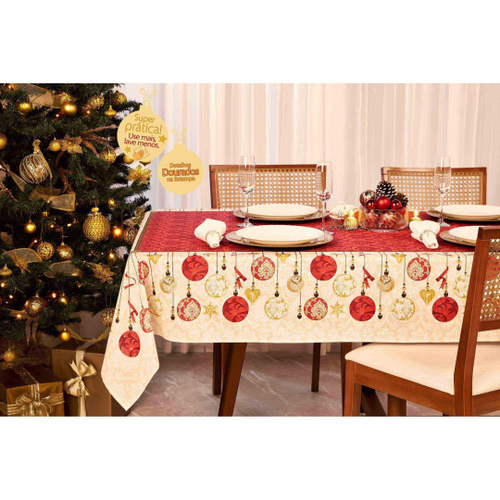 Toalha de mesa xadrez de Natal Amosfun com 2 peças, retangular, branca,  preta e vermelha, toalha de mesa de Natal, Natal, Natal, Natal, cozinha,  jantar