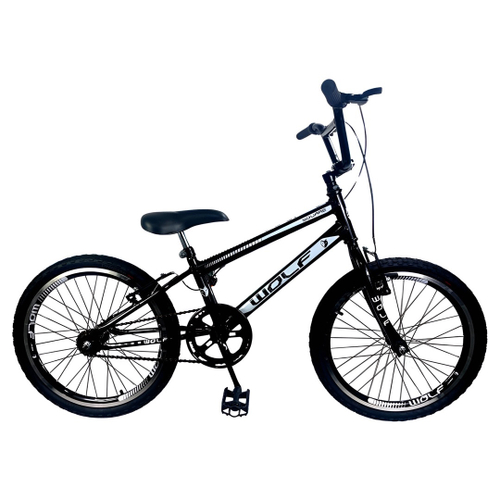 Bicicleta Infantil Aro 20 Bmx Cross Freestyle Preto na Americanas