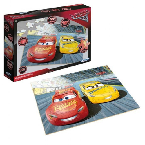 Quebra- cabeca carros 3 disney no Shoptime