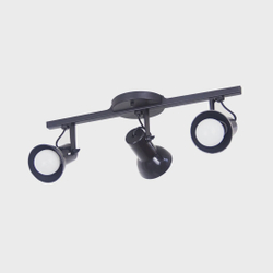 Luminaria trilho teto 3 lampadas E-27 preto Stella é boa?