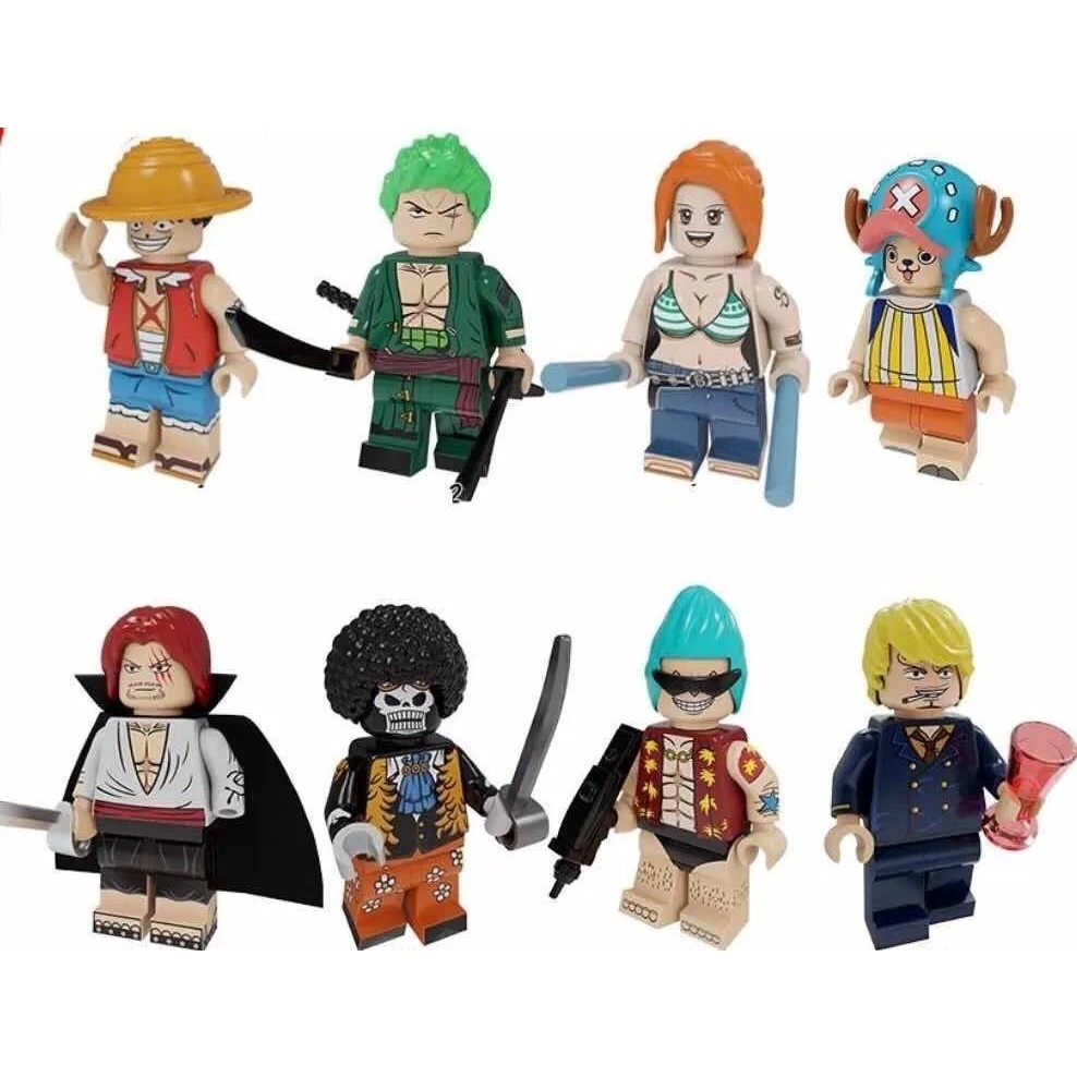 One Piece Miniaturas de Pvc 4,5cm 15 cada Luffy Chapéu de Palha Zoro Sanji  Shanks - Artigos infantis - Janga, Paulista 1249907516