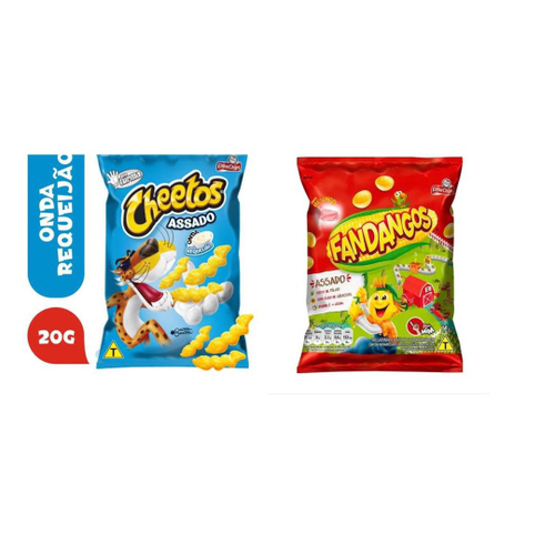 Cheetos Onda, Bola, Lua, Tubo.