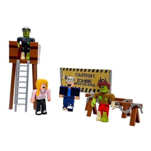  Roblox Zombie Attack Large Playset : Toys & Games