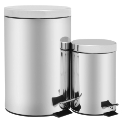 Kit Lixeiras 12L + 3L Menor preço em Kit Lixeiras 12L + 3L