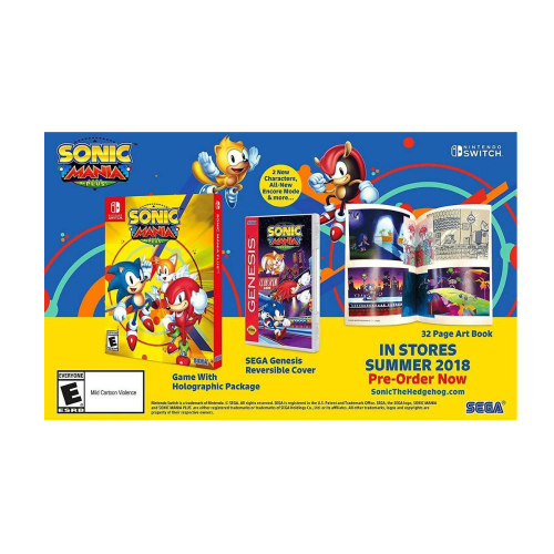 Sonic Mania Plus - Switch em Promoção na Americanas