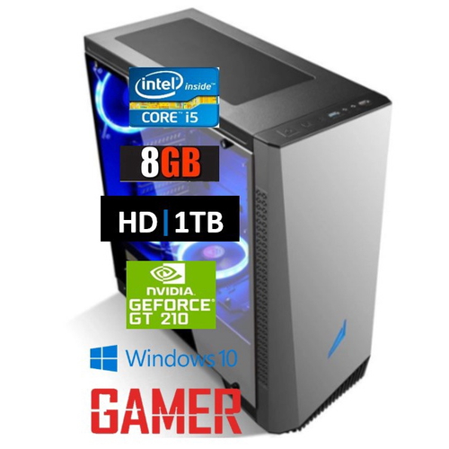 Pc Gamer BlueCase intel Core i5 2400 8Gb Ram DDR3 HD 1Tb Placa