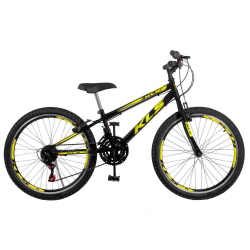 Bicicleta Aro 24 Kls Sport Gold Freio V-Brake Mtb 21 Marchas Menor preço em Bicicleta Aro 24 Kls Sport Gold Freio V-Brake Mtb 21 Marchas
